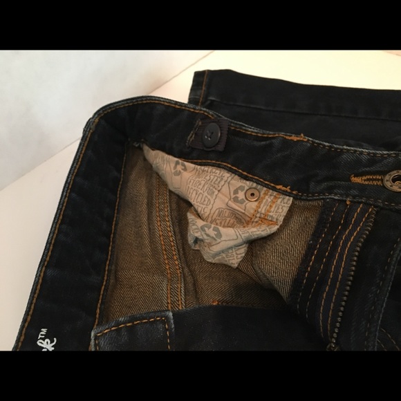 Cat & Jack Boys’ Dark Wash Jeans 14 Straight - Picture 4 of 9